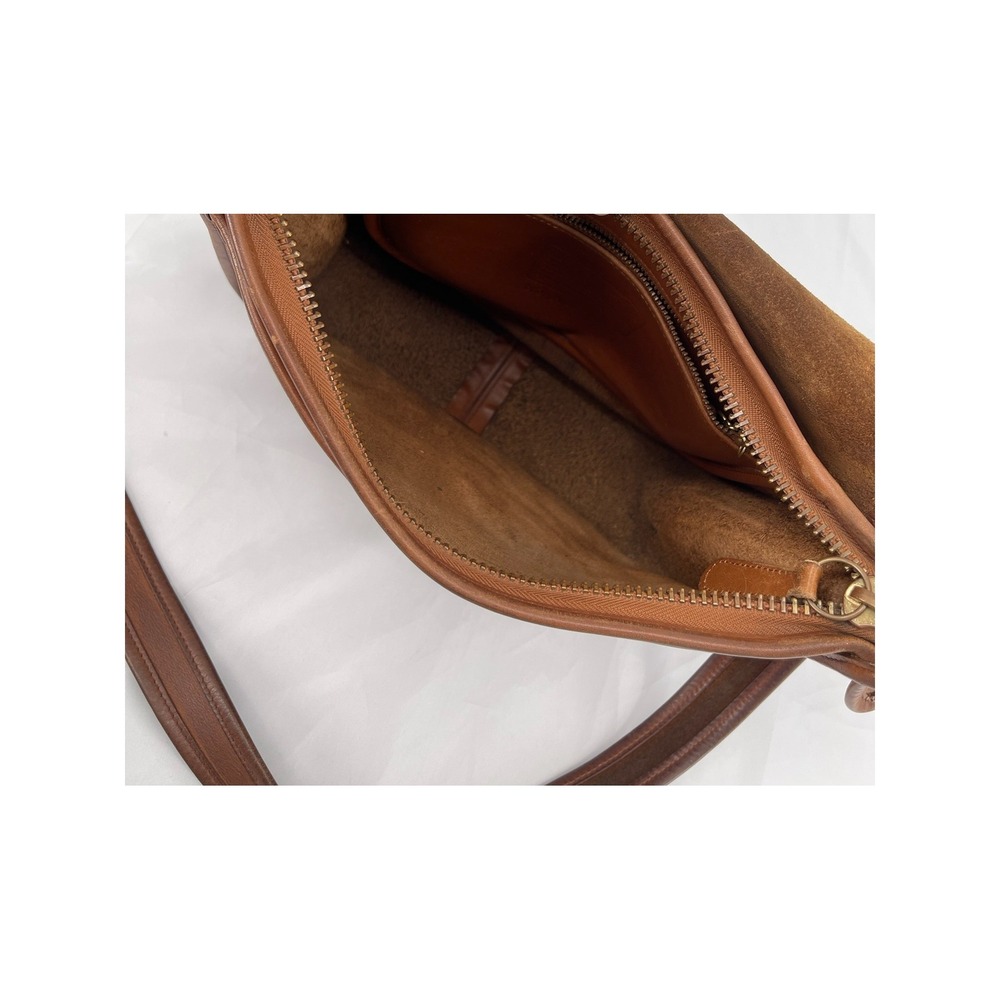 Vintage Coach 9951 Patricia Legacy Bag Brown Leather Crossbody Turkey - Picture 8 of 10